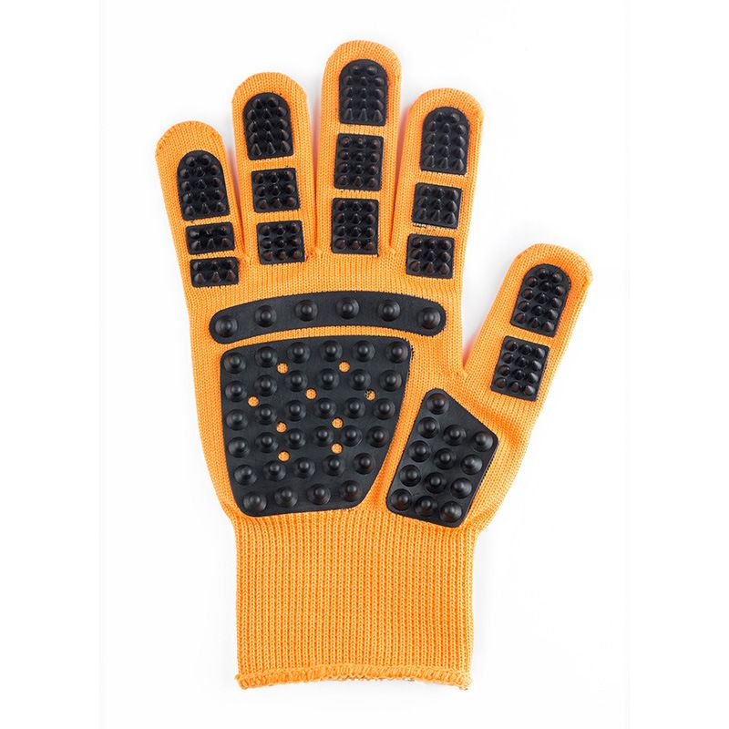 Peigne De Énergie Pour Chat Et Chien,Gants De Bain,Brosse De Énergie Propre,Épilateur,Fournitures Pour Animaux De Compagnie - Type Yellow-Righ Hand