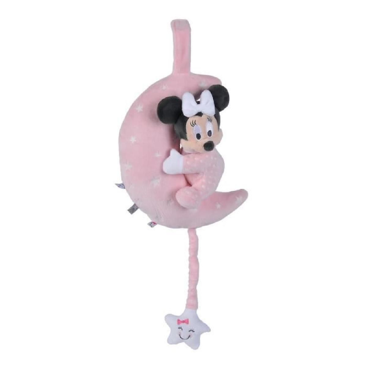 Disney Doudou Musical Lumineux Minnie Moon Starry Night