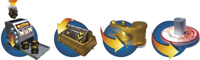 Lansay Le Flambeur Jeu de Société Enfants Dépense Ton Pour Gagner Jeu Stratégie Amusant Idée Cadeau Famille ou Amis 2 à 4 Joueurs Version Française - vue 4