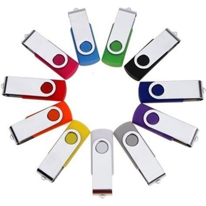 Clé USB métal réglable - vue 2