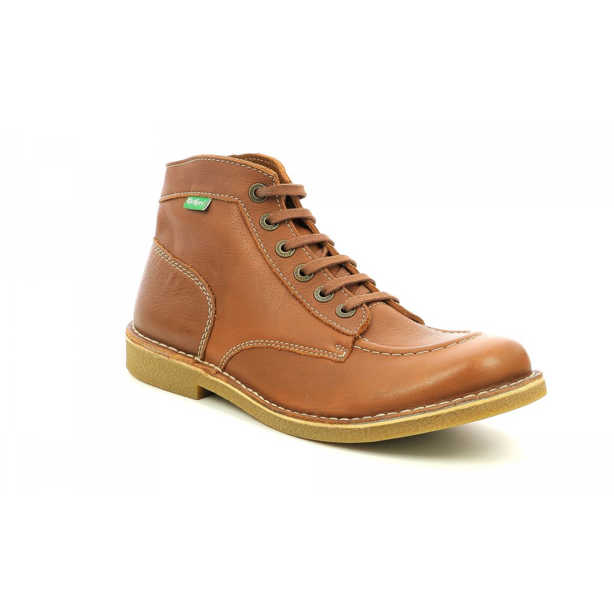 Bottines Kickers Kickstoner Camel - 40