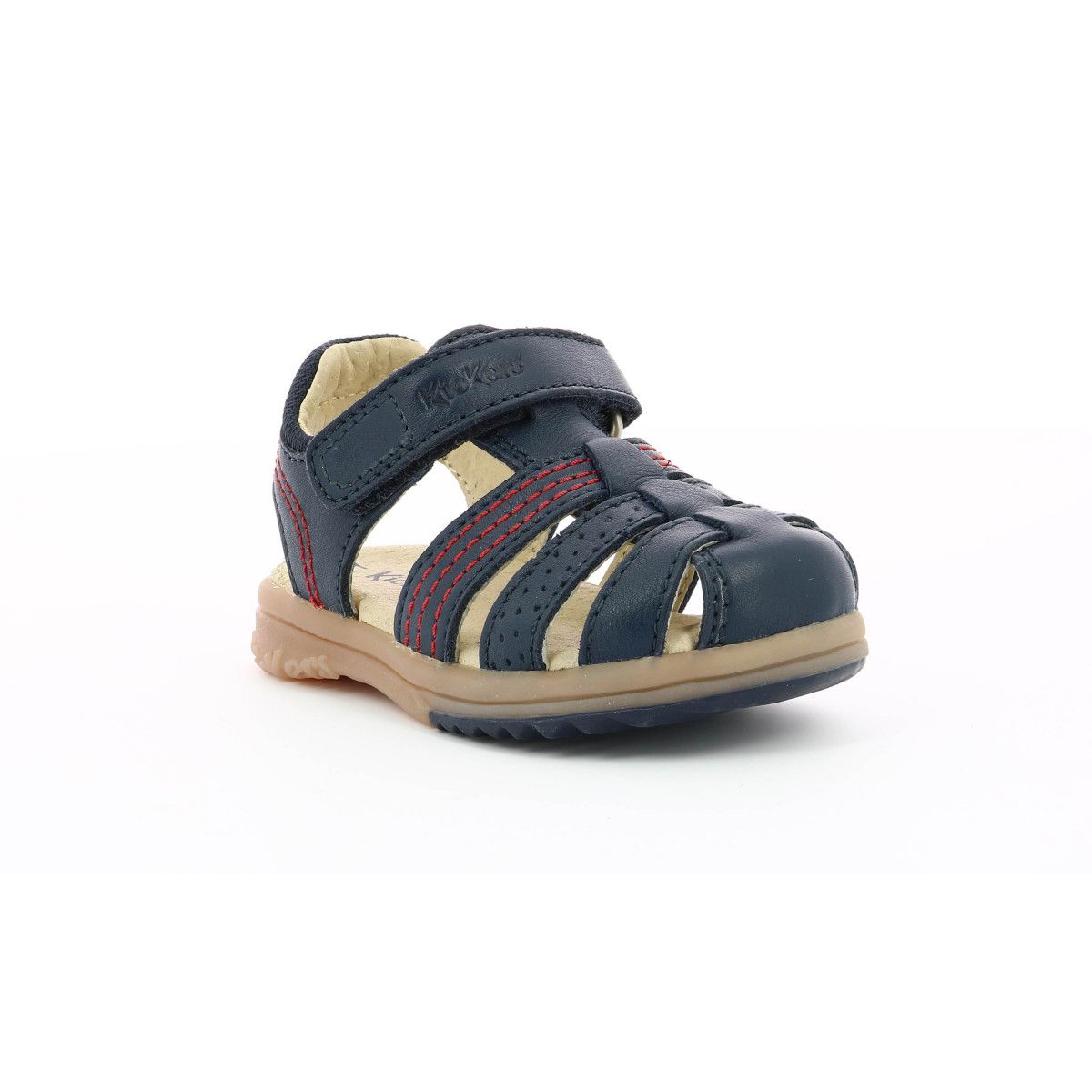 Sandales Kickers Platinium Bleu Marine - 21
