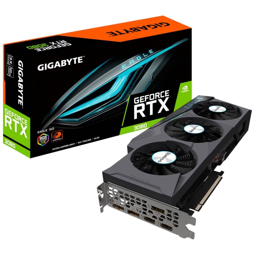 GIGABYTE EAGLE GeForce RTX 3080 12G NVIDIA 12 Go GDDR6X Neuf - vue 4