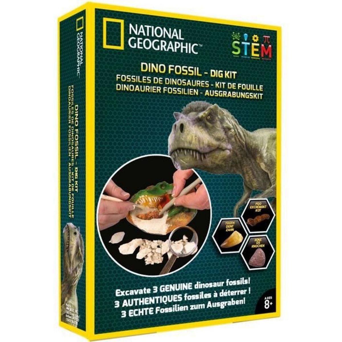 National Geographic Kit Fossiles
