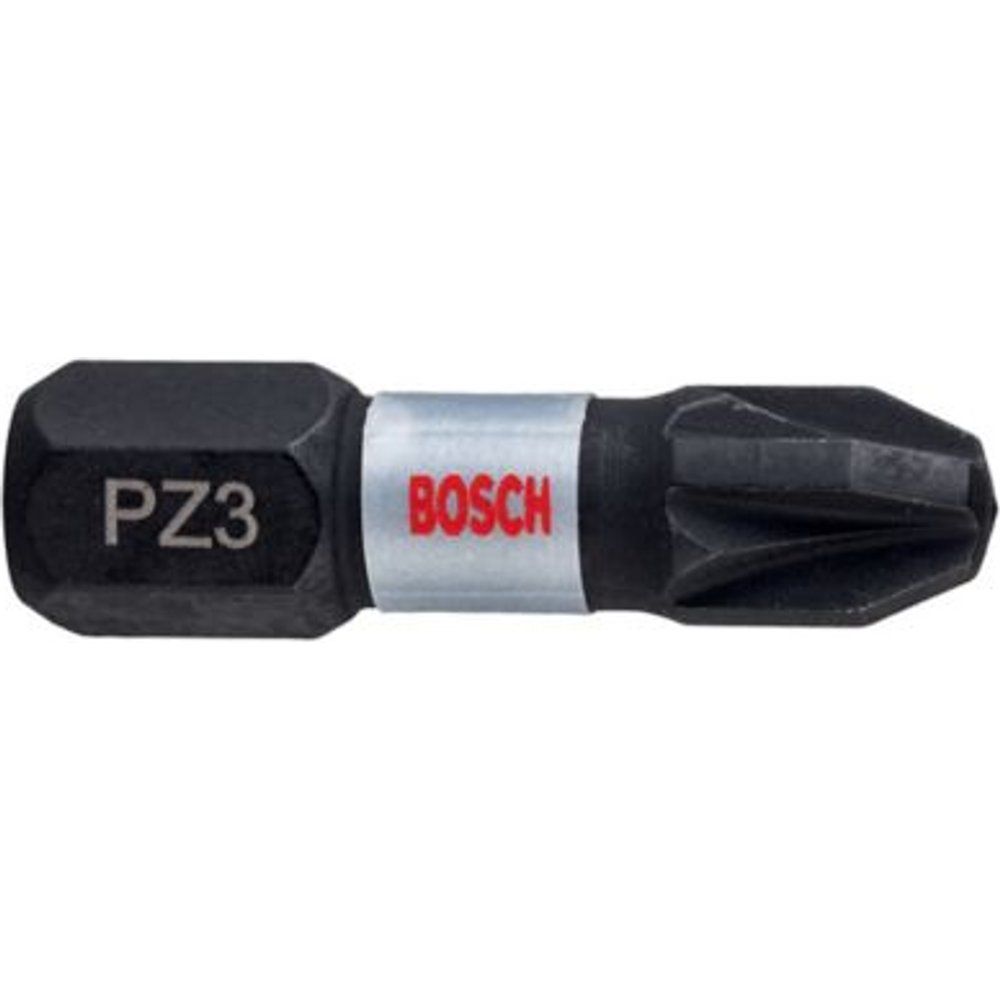 Embout de vissage torsion impact PZ3 25?mm Bosch - 2 pi?ces