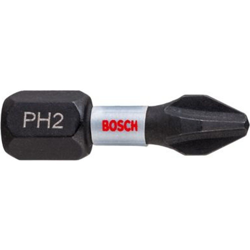 Embout de vissage torsion impact PH2 25 mm Bosch 2 pièces - vue 2