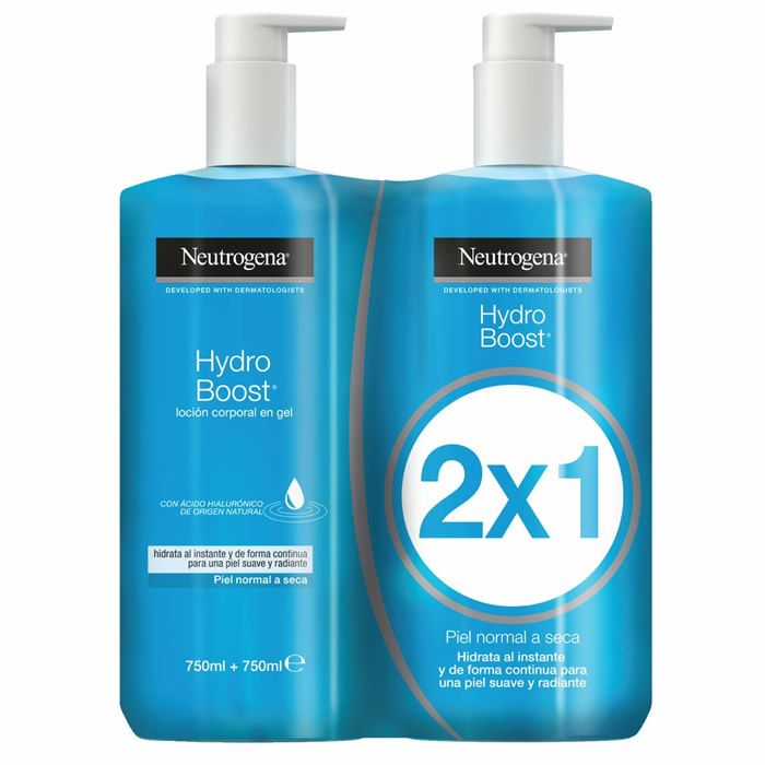 Gel Corporel Neutrogena Hydro Boost Loción 2x750ml