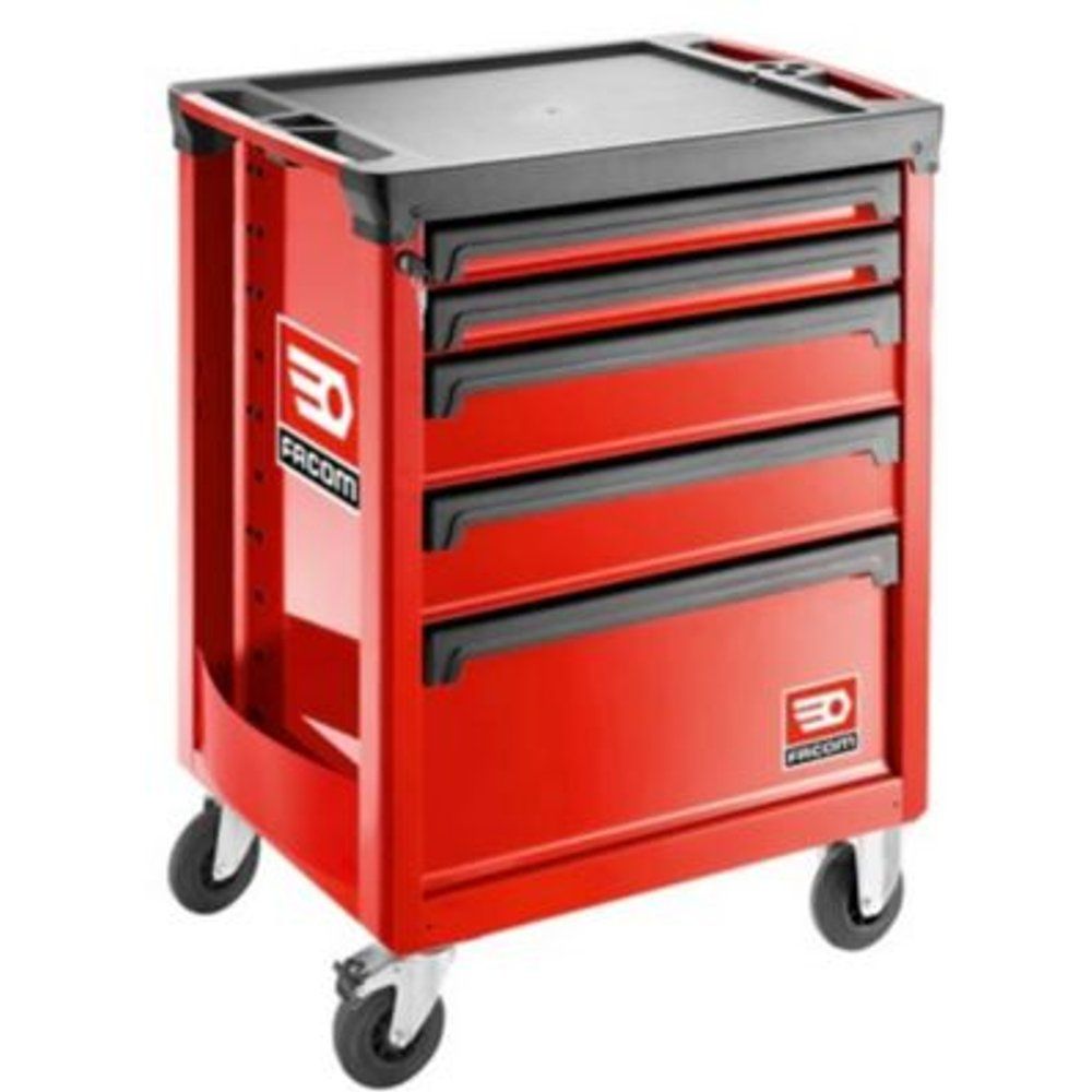 Servante ROLL FACOM ROLL.5M3APB 5 tiroirs 3 modules par tiroir - vue 3