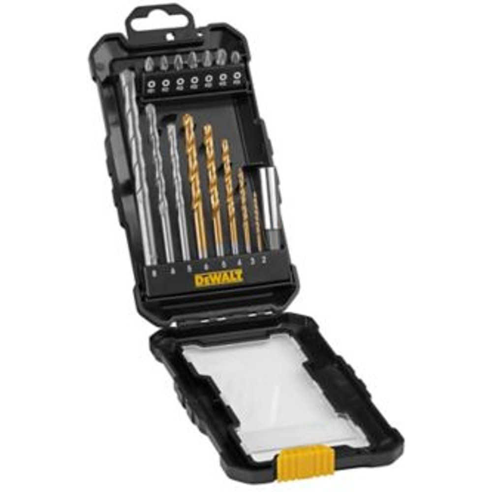 Coffret embouts et forets pour métaux et béton DeWalt Extreme (16 pcs)