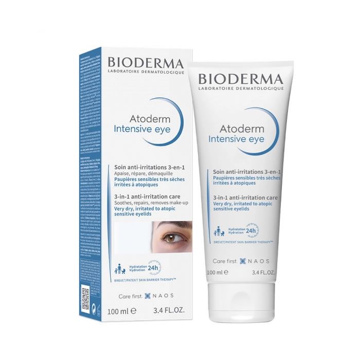 Atoderm Intensive soin yeux 3 en 1 pour paupières irritées 100 ml - vue 3