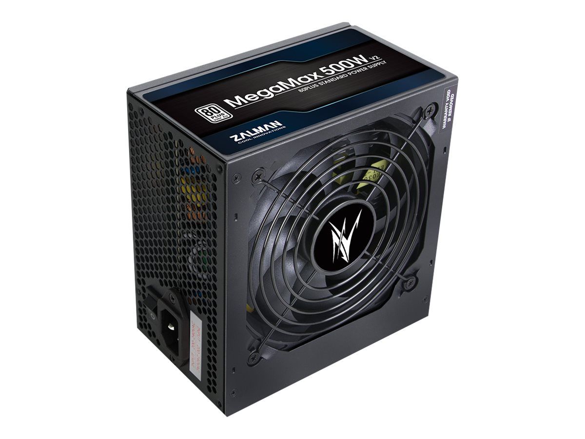 Alimentation PC ZALMAN MegaMax V2 80Plus ZM500 TXIIV2 Neuf - vue 3