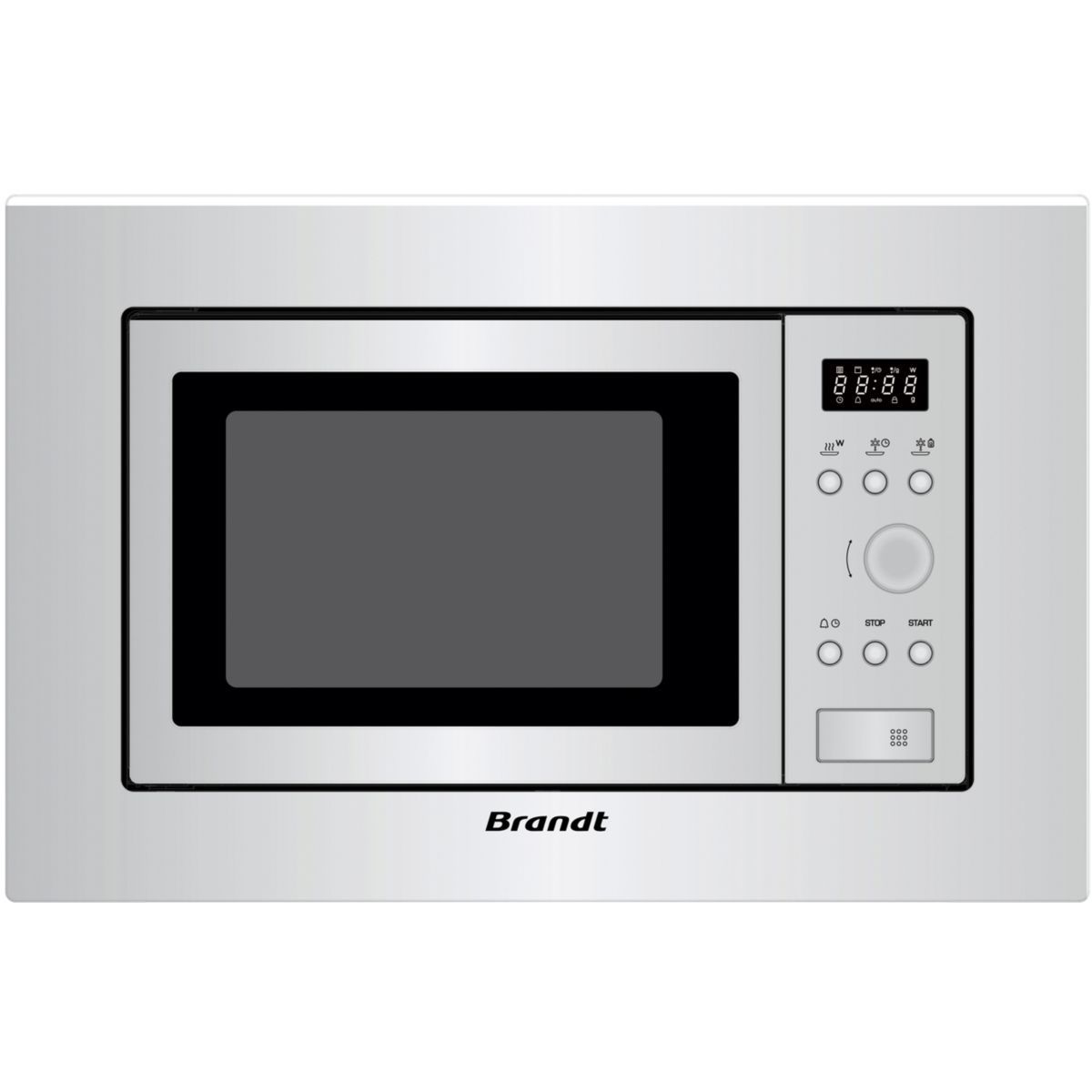 BRANDT Four micro ondes solo 17 litres inox BMS6112X - vue 5