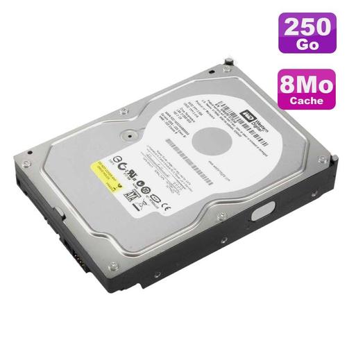 Disque Dur 250Go Sata 3.5" Western Digital Caviar Se Wd2500Js-75Ncb1 7200Rpm 8Mo