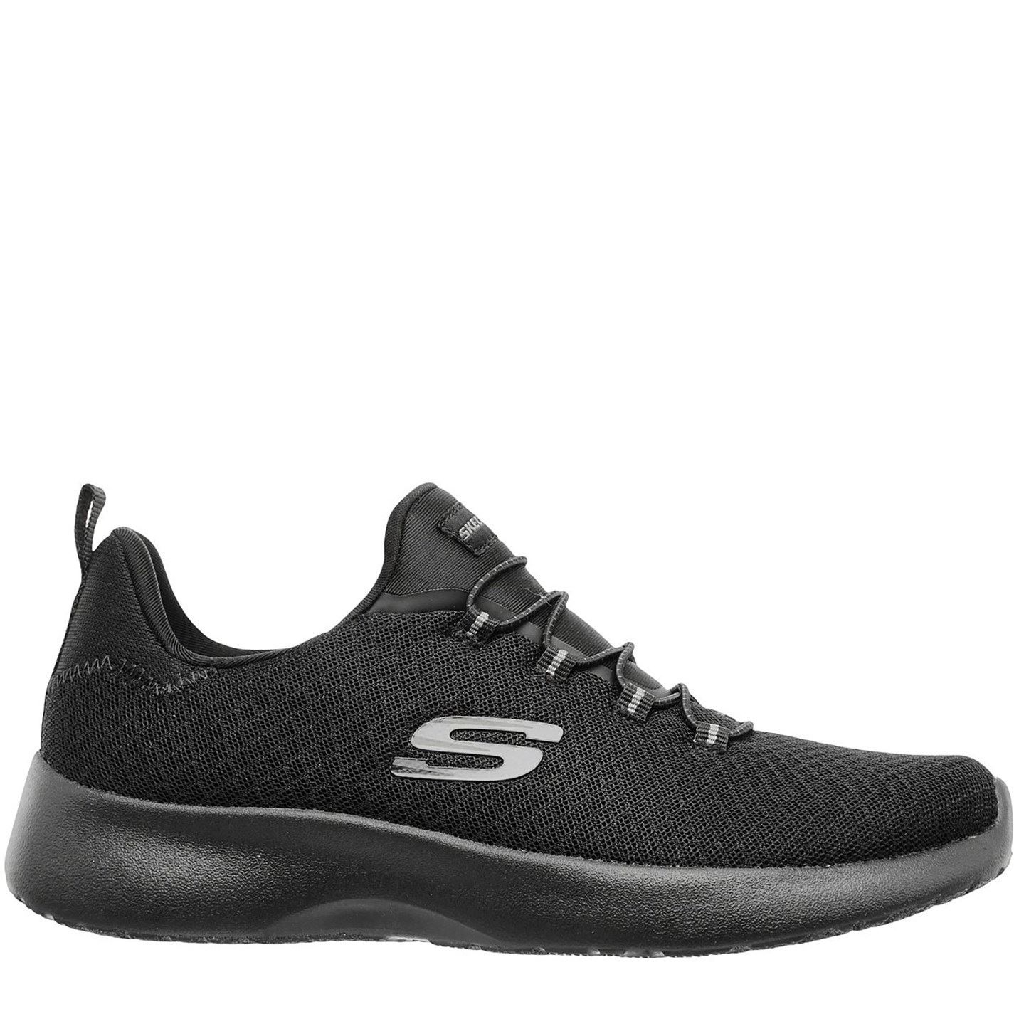 skechers-dynamight-chaussures-de-sport-baskets-basses-femmes-noir-37-5-rakuten-0190872780152