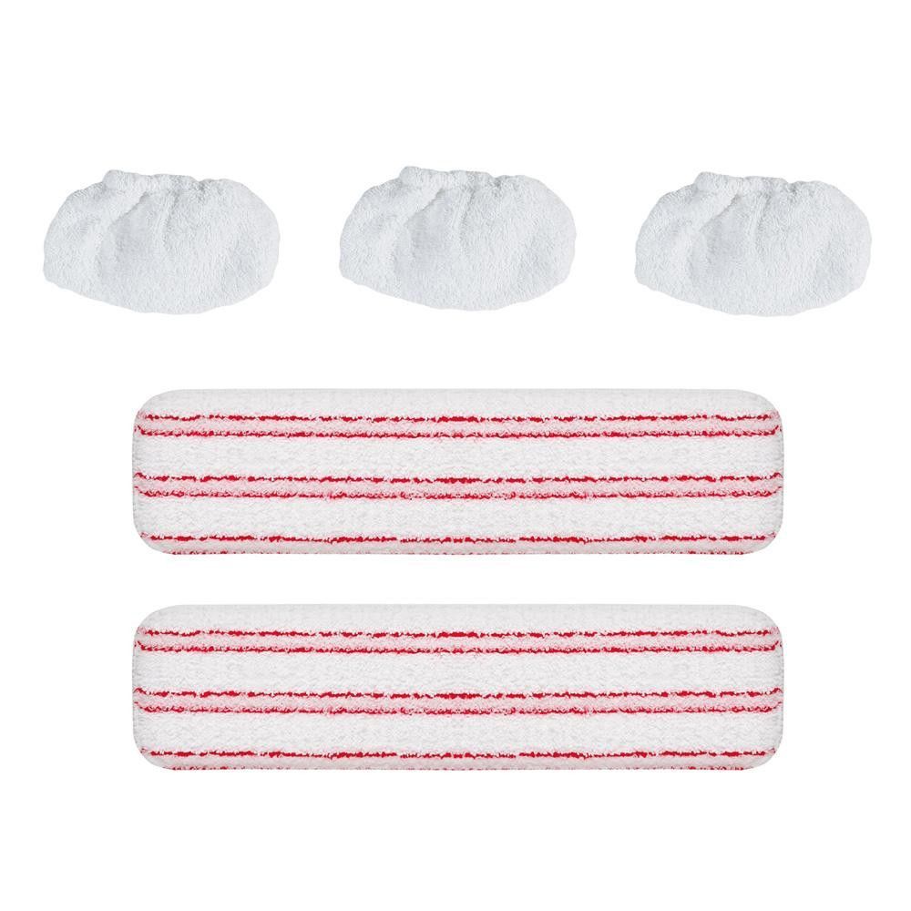 Polti Lot de 2 Serpillières + 3 bonnettes PAEU0324 - vue 2