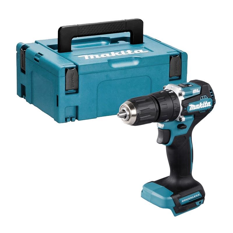 Perceuse à percussion 18V Li Ion BL Vendu sans batterie en MAKPAC MAKITA DHP487ZJ