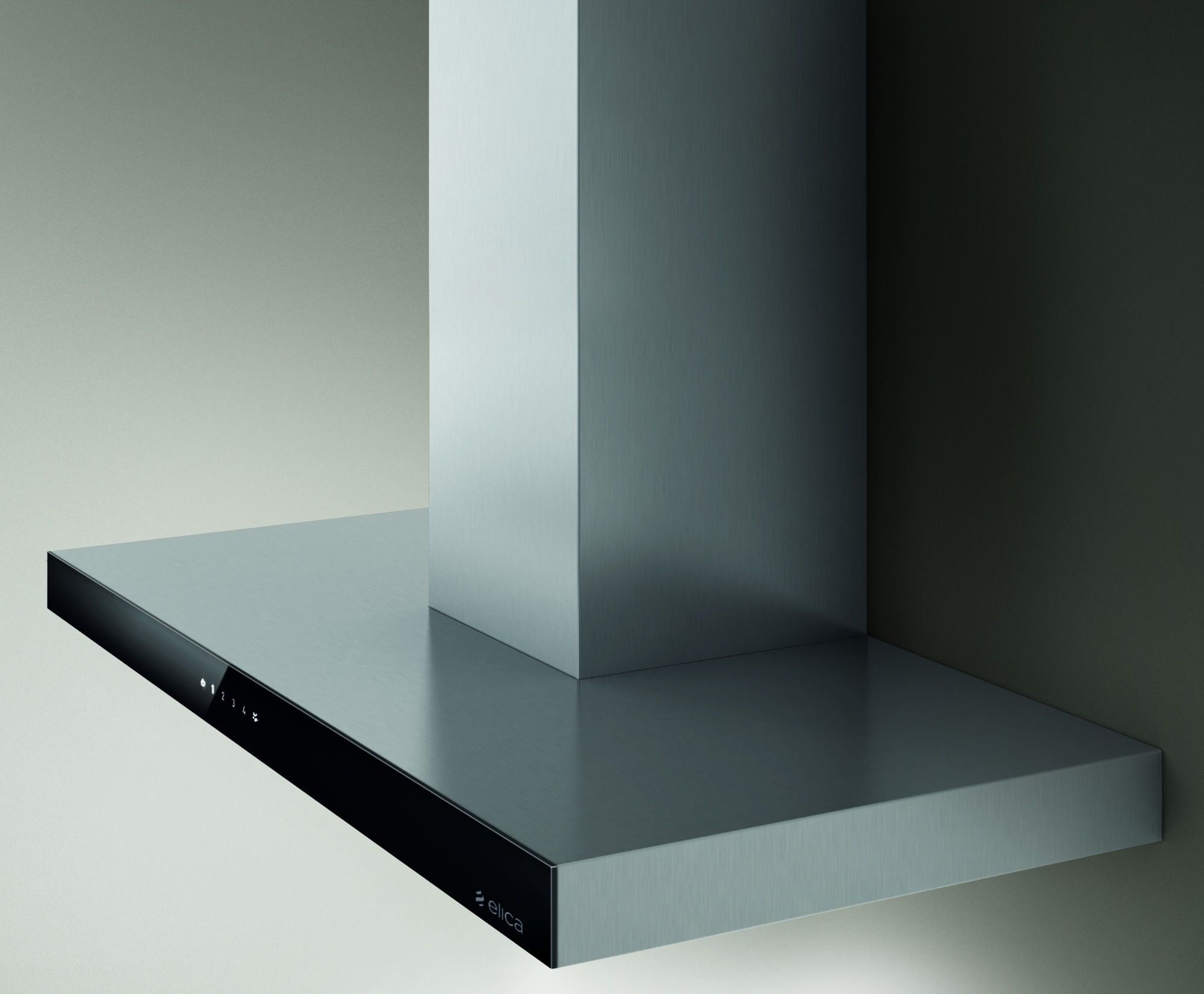 ELICA Hotte décorative JOY LED BLIXA90 inox et 713 m3h PRF0104626A - vue 2