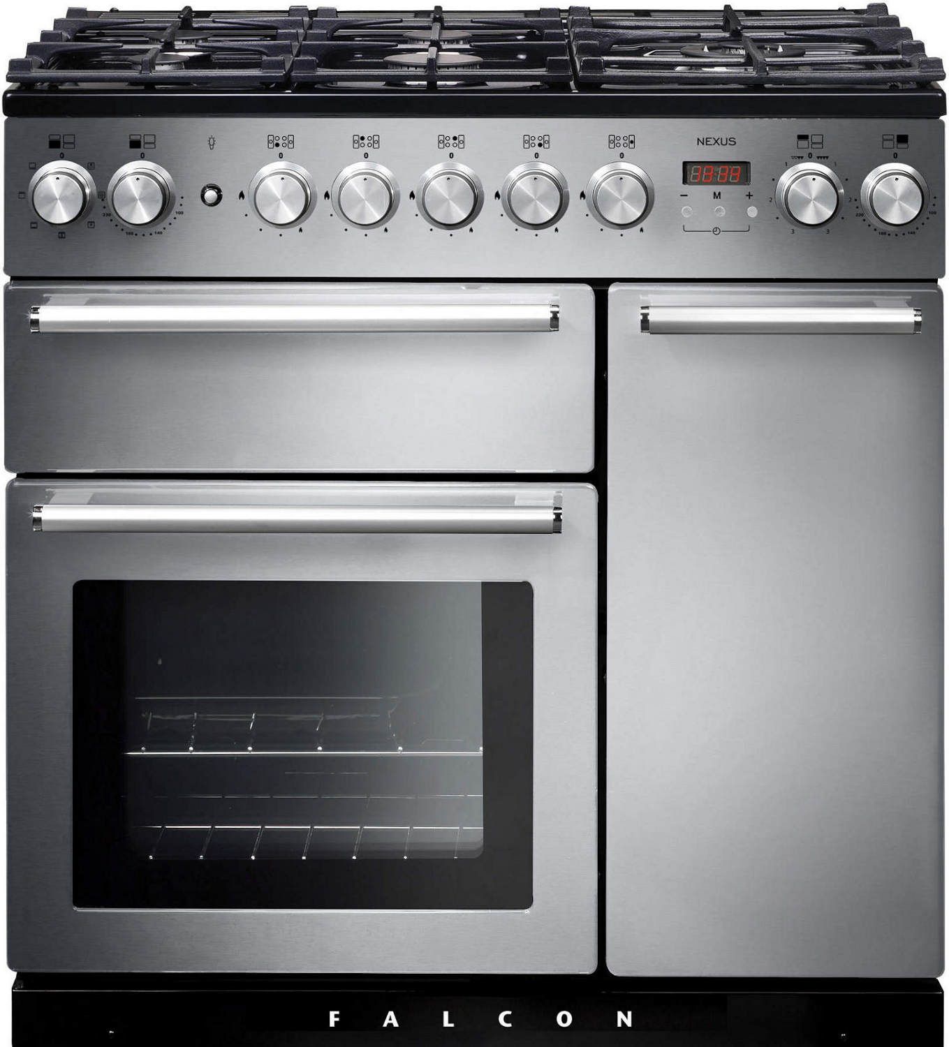 Cuisinière FALCON NEXUS Mixte 90 InoxChrome NEX90DFSSC - vue 5