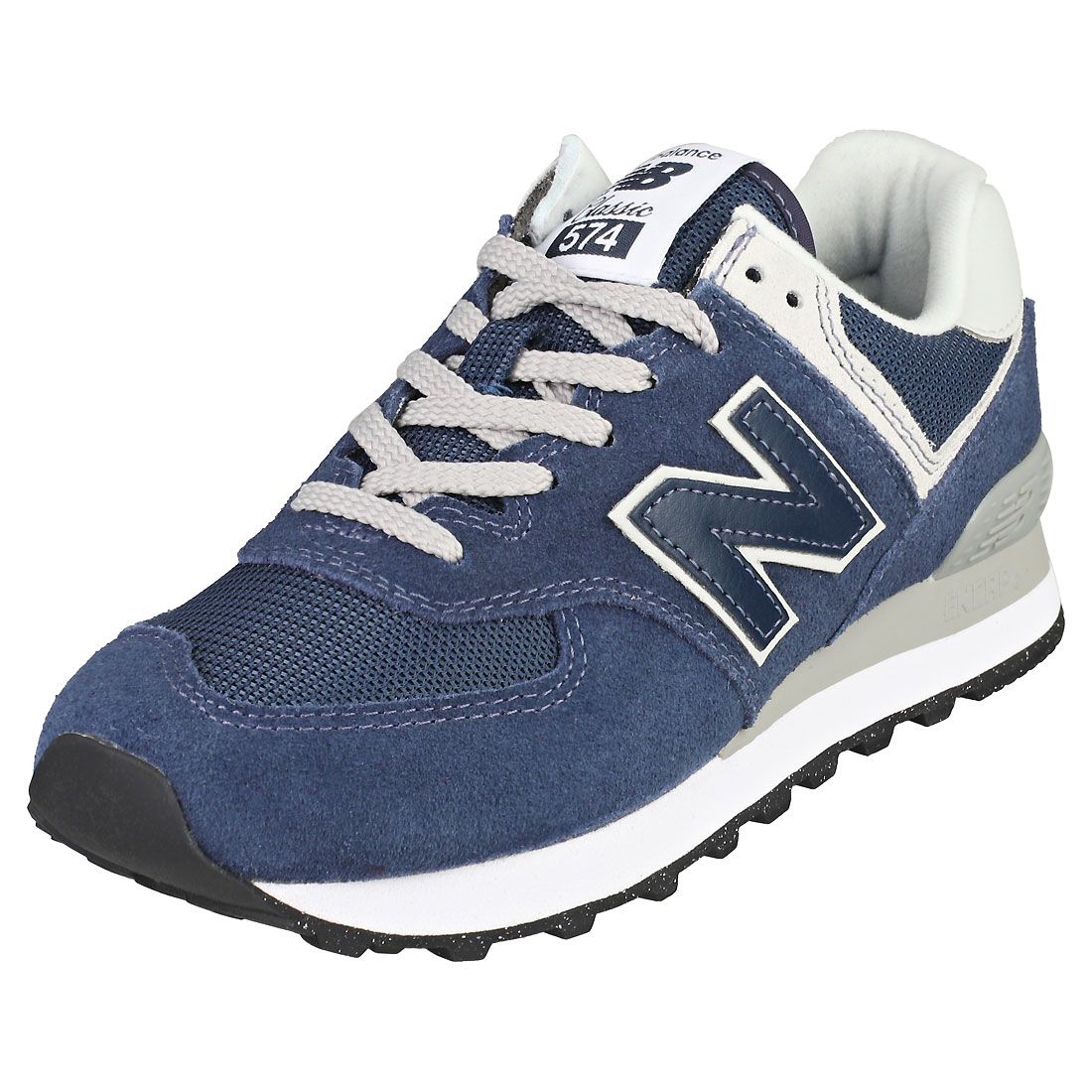 New Balance 574 Femme Baskets Décontracté Bleu Gris - 36 1/2