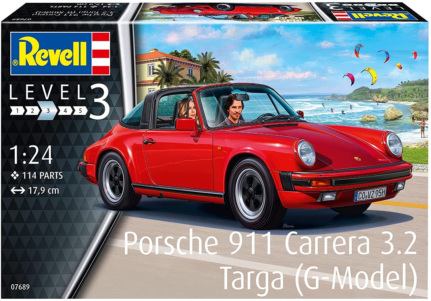 Maquettes Porsche 911 Carrera 3.2 Coupé G Model Revell