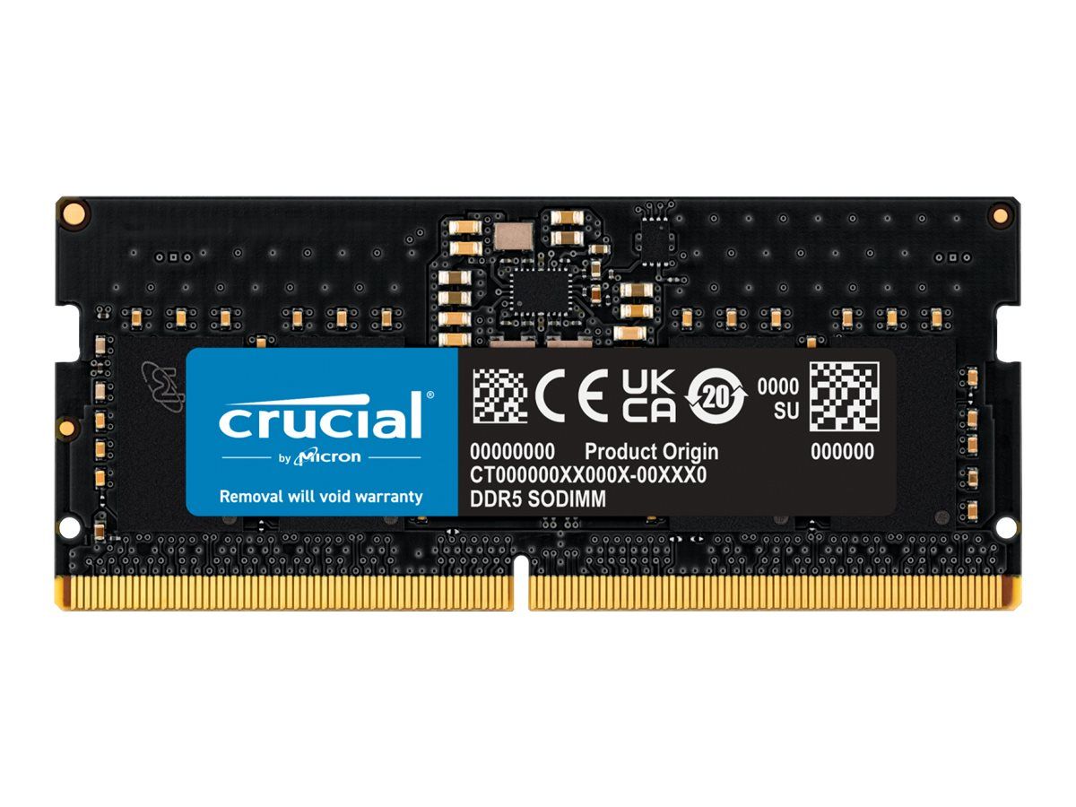 Crucial CT8G48C40S5 module de mémoire 8 Go 1 x 8 Go DDR5 4800 MHz Neuf - vue 2