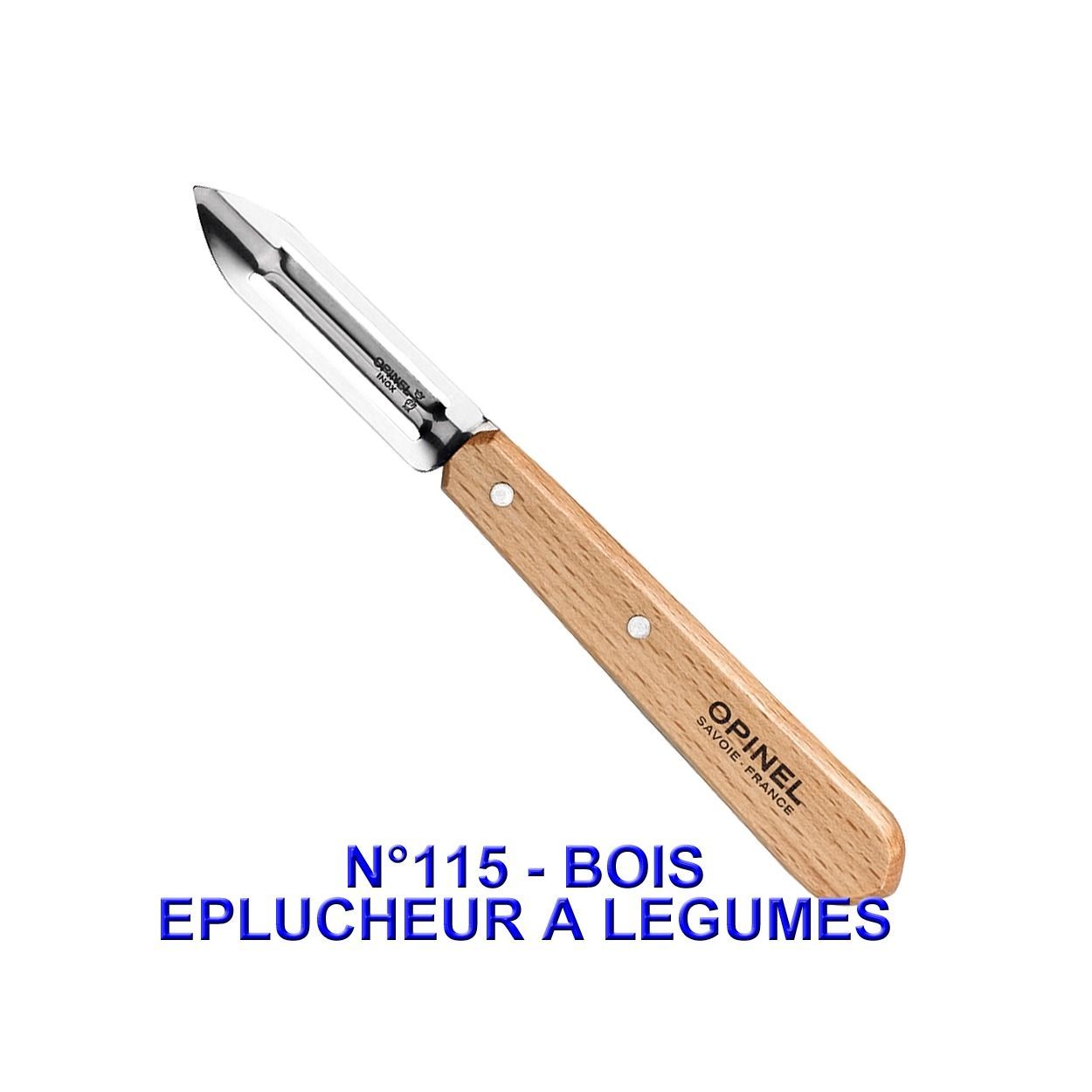 Couteaux Essentiels Du Cuisinier Opinel N° 115 Inox Modele Au Choix