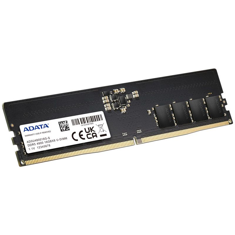 ADATA AD5U480016G module de mémoire 1 x DDR5 4800 MHz ECC Neuf - vue 4