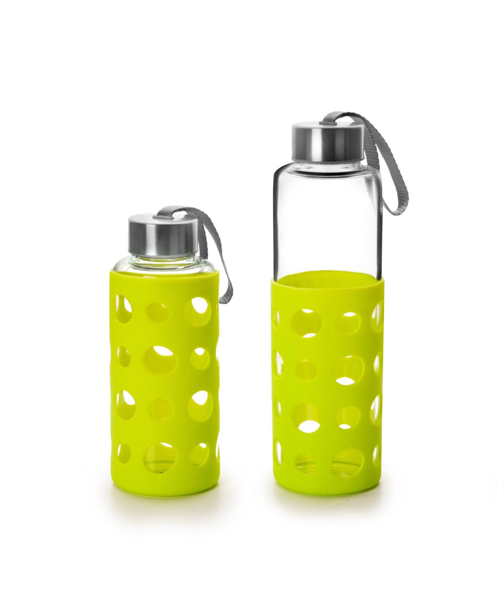 Bouteille En Verre Et Silicone Lake