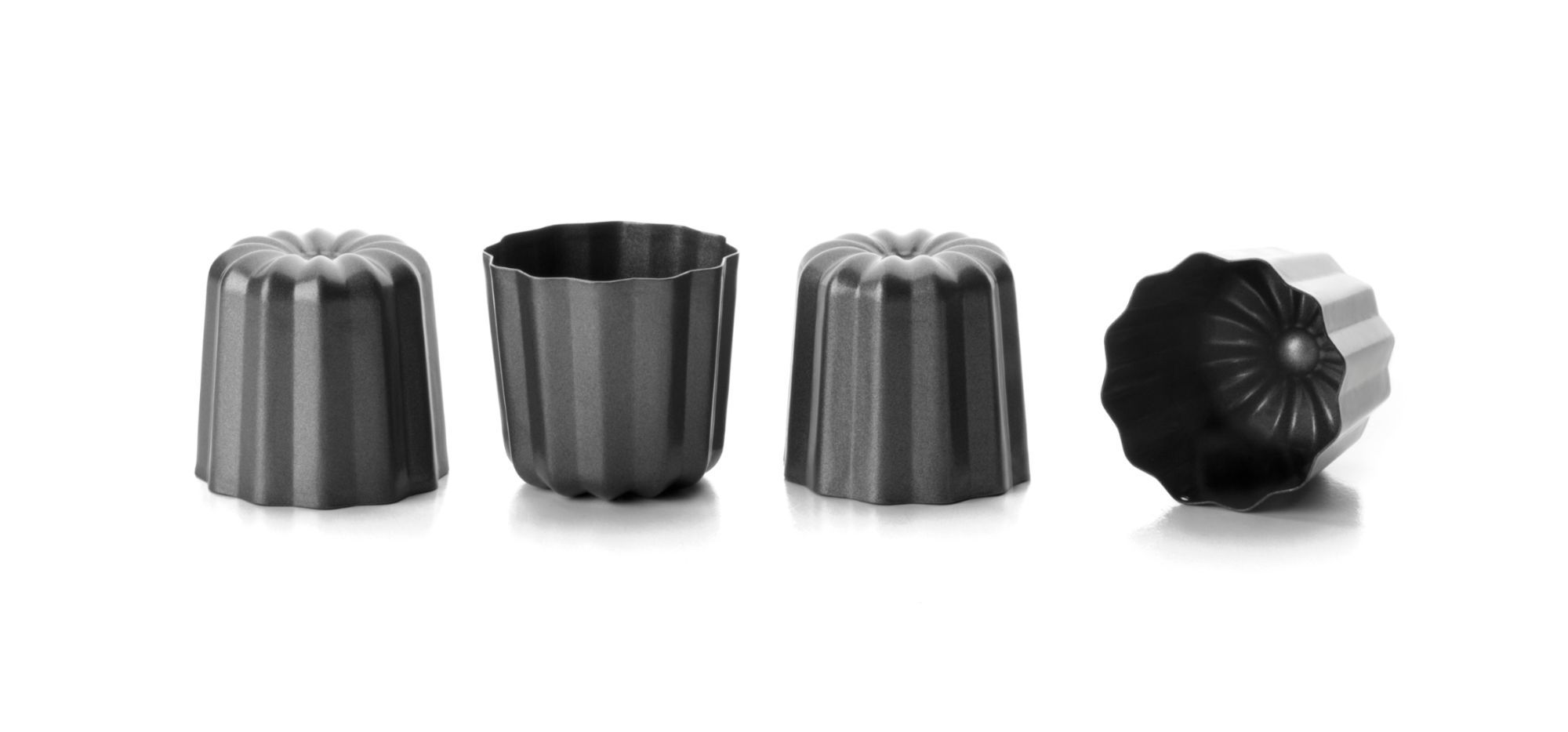 IBILI Lot 4 moules à cannelés 6 cm - vue 2