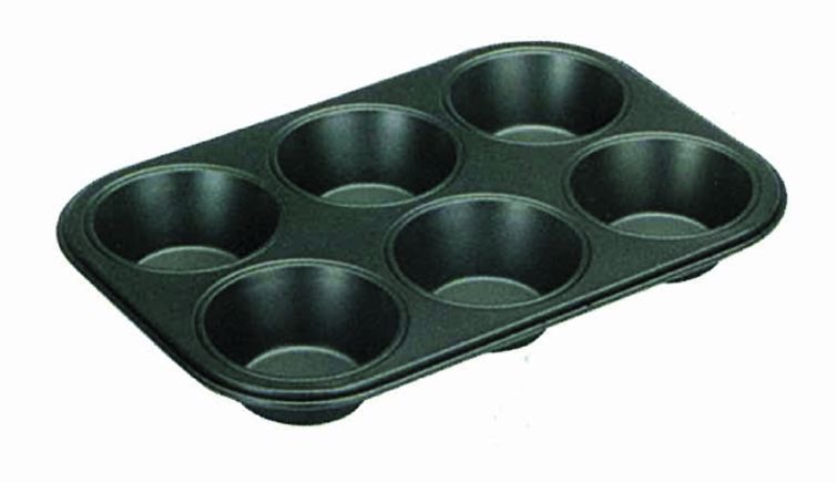 IBILI Plaque 6 muffins 26 x 18 x 3.2 cm - vue 2