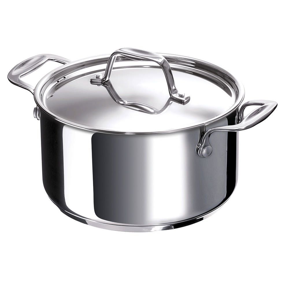 Faitout CHEF inox + couvercle diam. 24 cm - vue 4