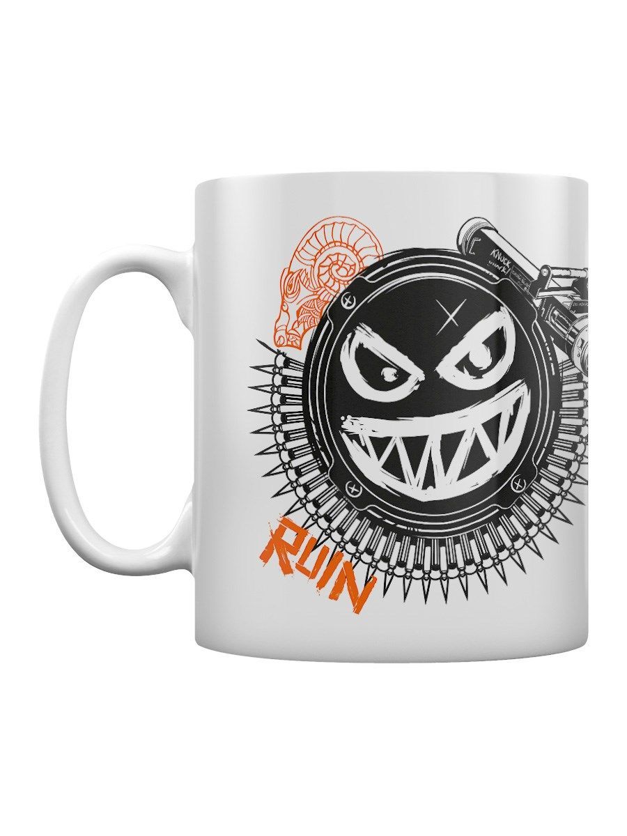 Call Of Duty Tasse Black Ops 4 Ruin Smile Icon Blanc