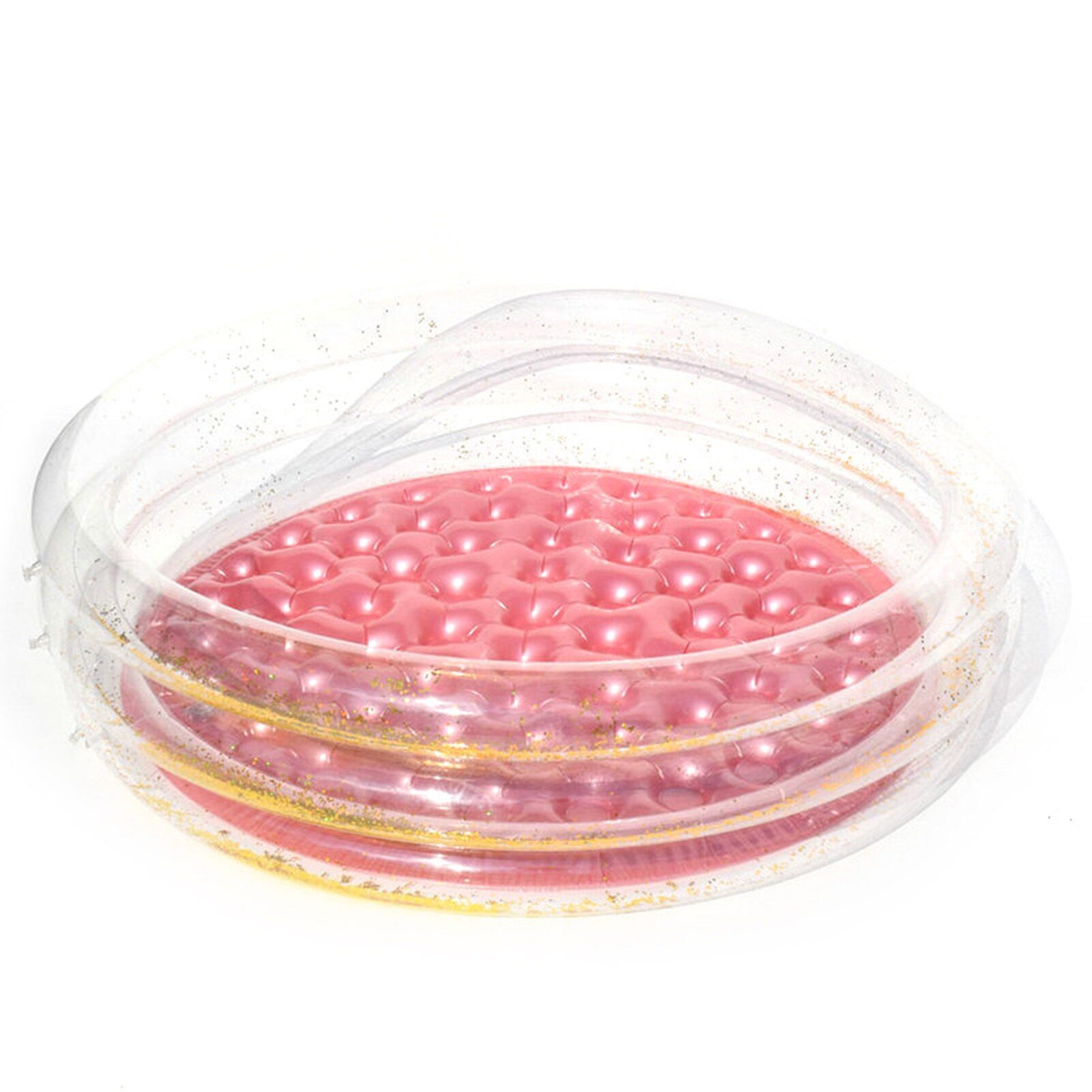 Piscine gonflable ronde rose 60/90/120CM, baignoire à paillettes en PVC, pataugeoire d&#39;extérieur d&#39;été, jouets d&#39;eau pour enfants