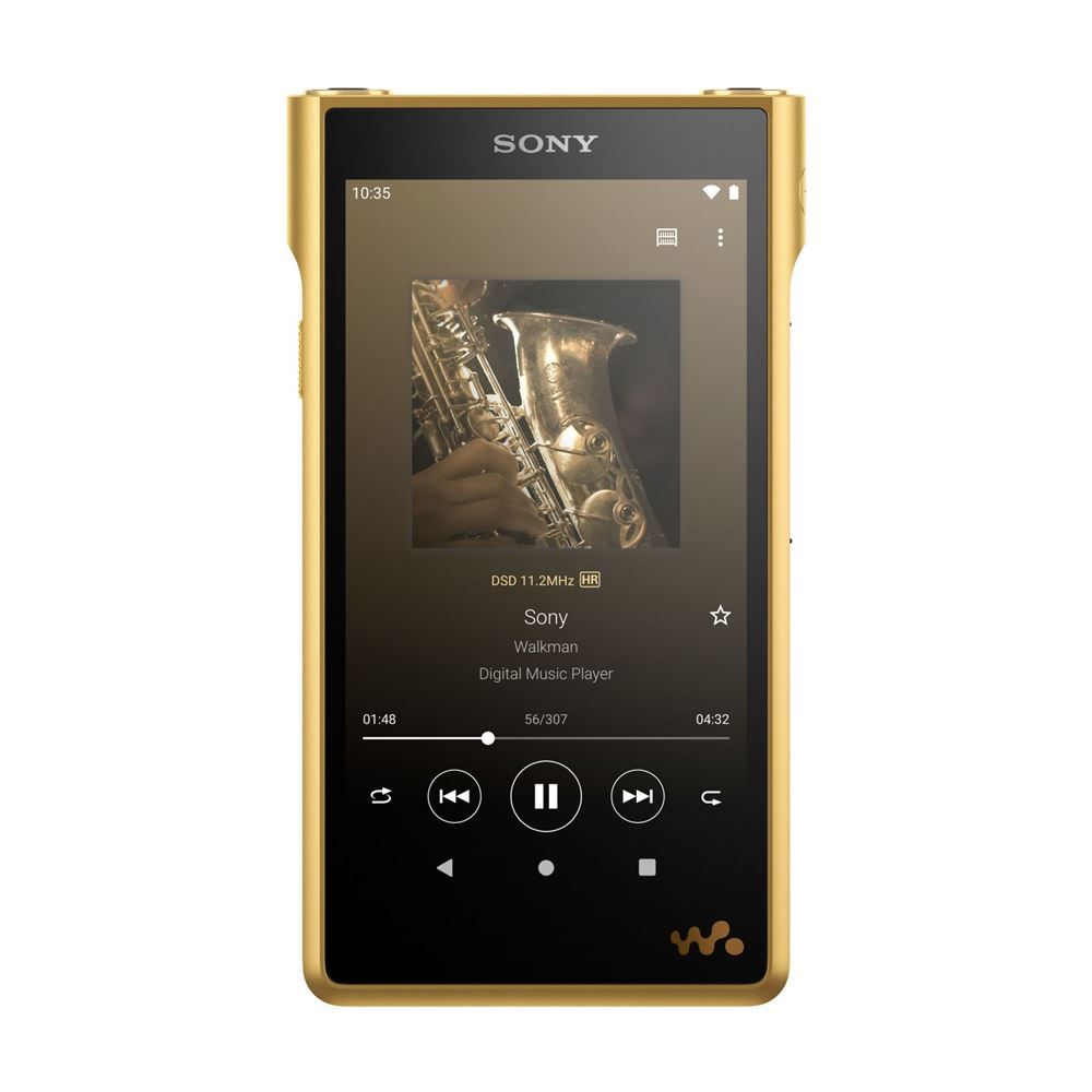Lecteur Audio Walkman sans fil Bluetooth Sony NW WM1ZM2 Série Signature Or