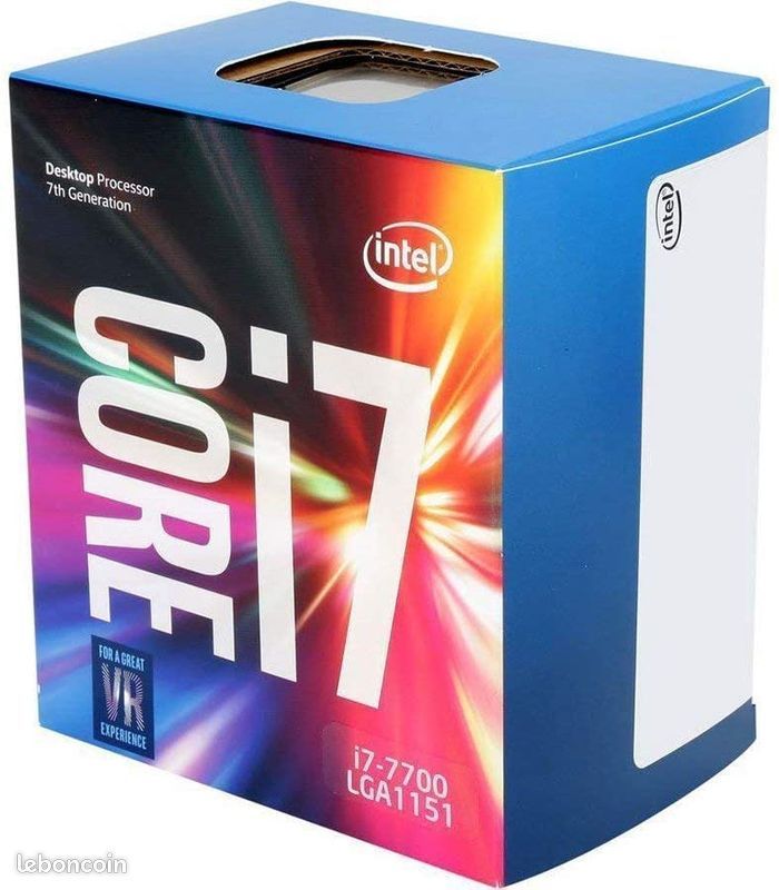 Intel Core i7 7700 processeur 3 6 GHz 8 Mo Smart Cache Neuf - vue 5