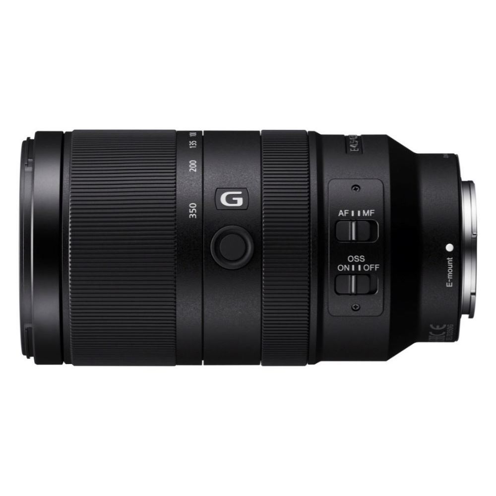 Objectif hybride Sony E 70 350mm f4.5 6.3 G OSS - vue 3