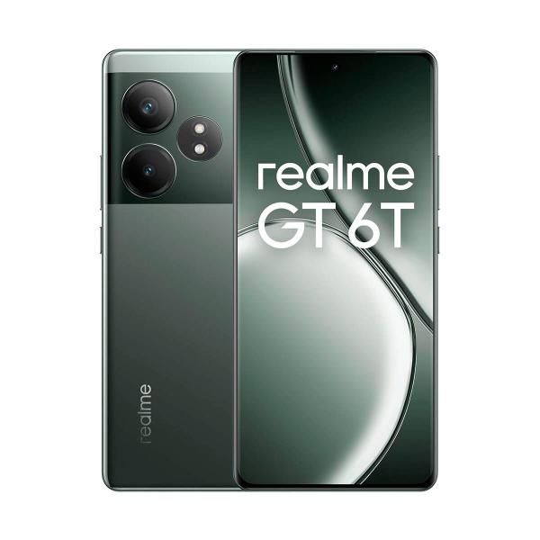 Realme GT 6T 5G 12 Go 256 Go Vert (Vert Rasoir) Double SIM