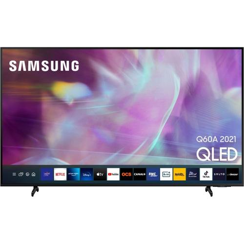 TV Samsung 85" QLED Qe85Q60A 4K UHD Noir