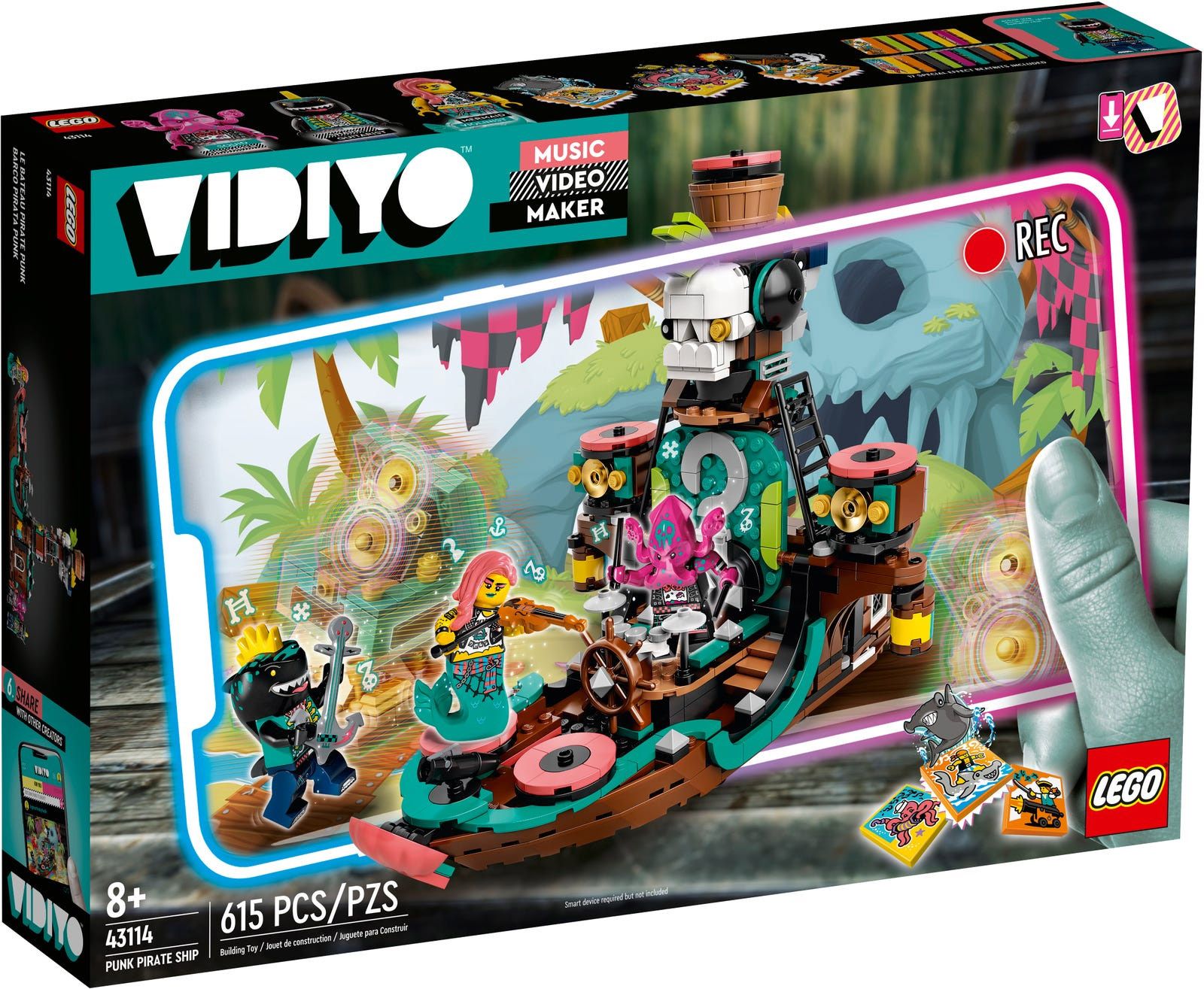 Lego Vidiyo - Punk Pirate Ship - 43114