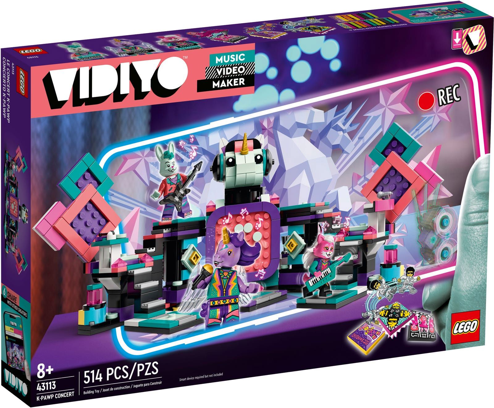 Lego Vidiyo - K-Pawp Concert - 43113