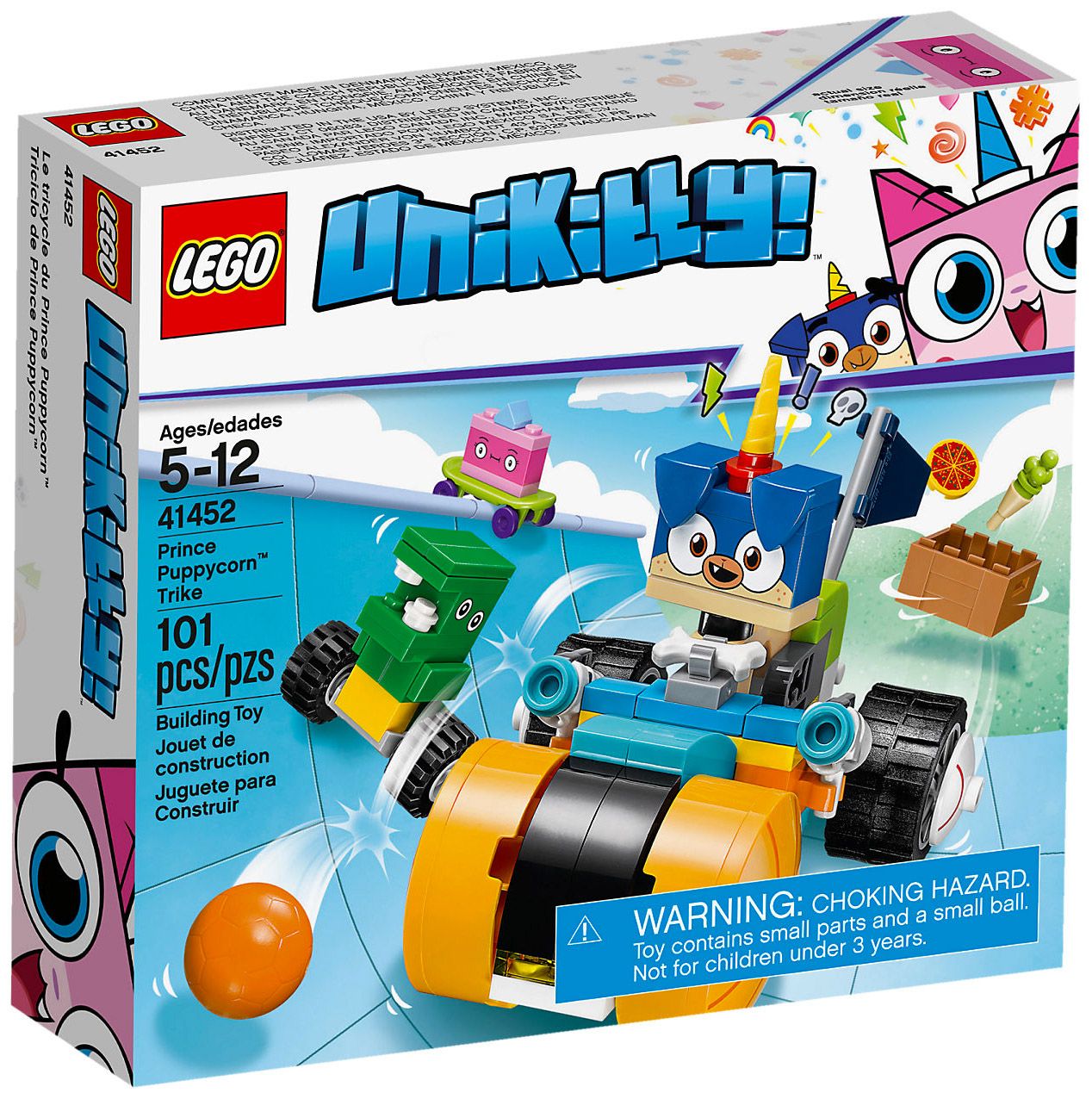 Lego Unikitty - Le Tricycle De Prince Puppycorn - 41452