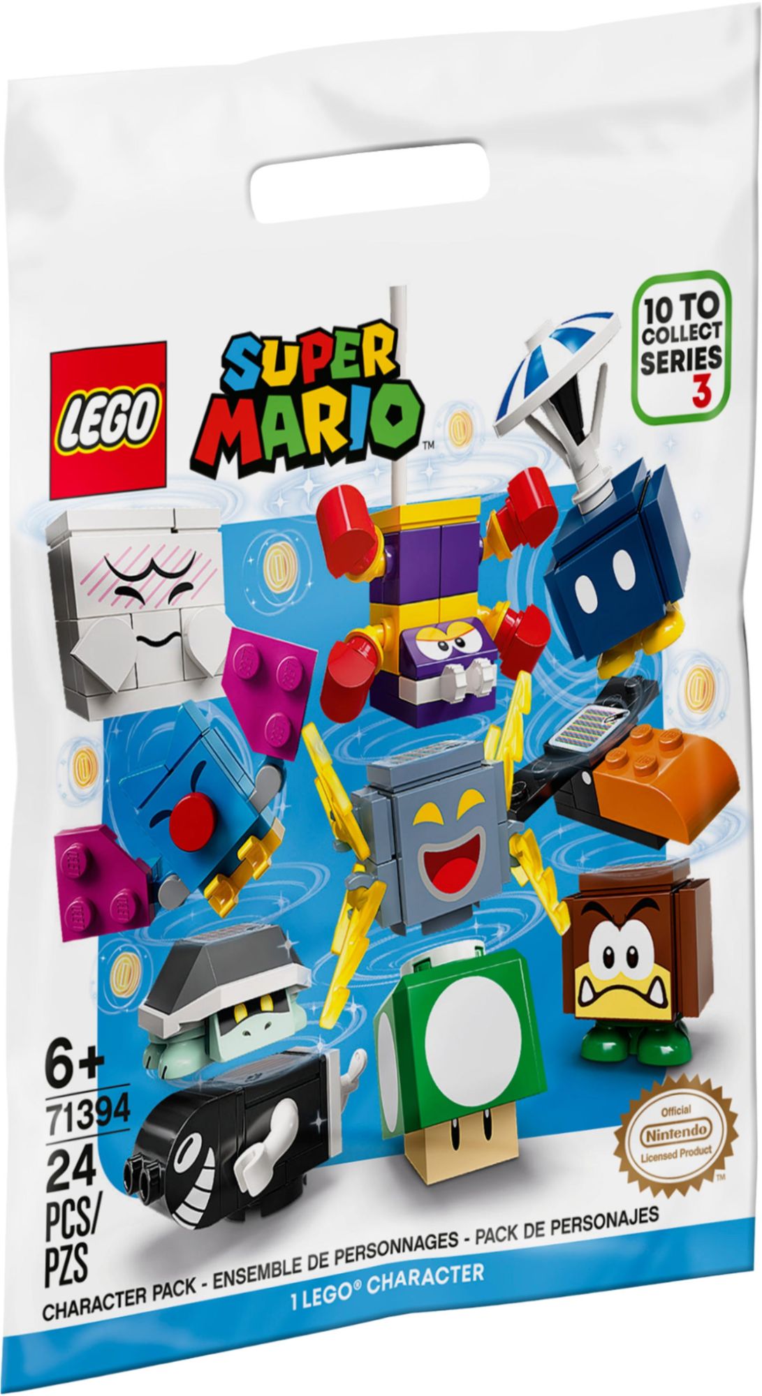 Lego Super Mario - Pack Surprise De Personnage - Série 3 - 71394