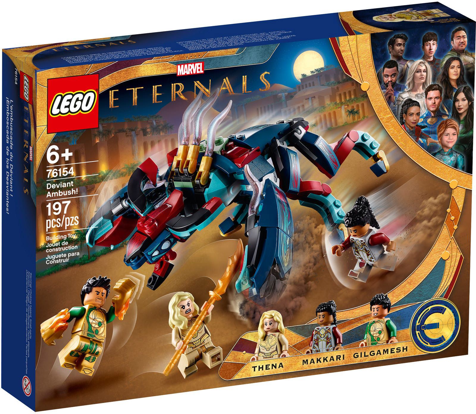 Lego Marvel - L'embuscade Du Déviant ! - 76154