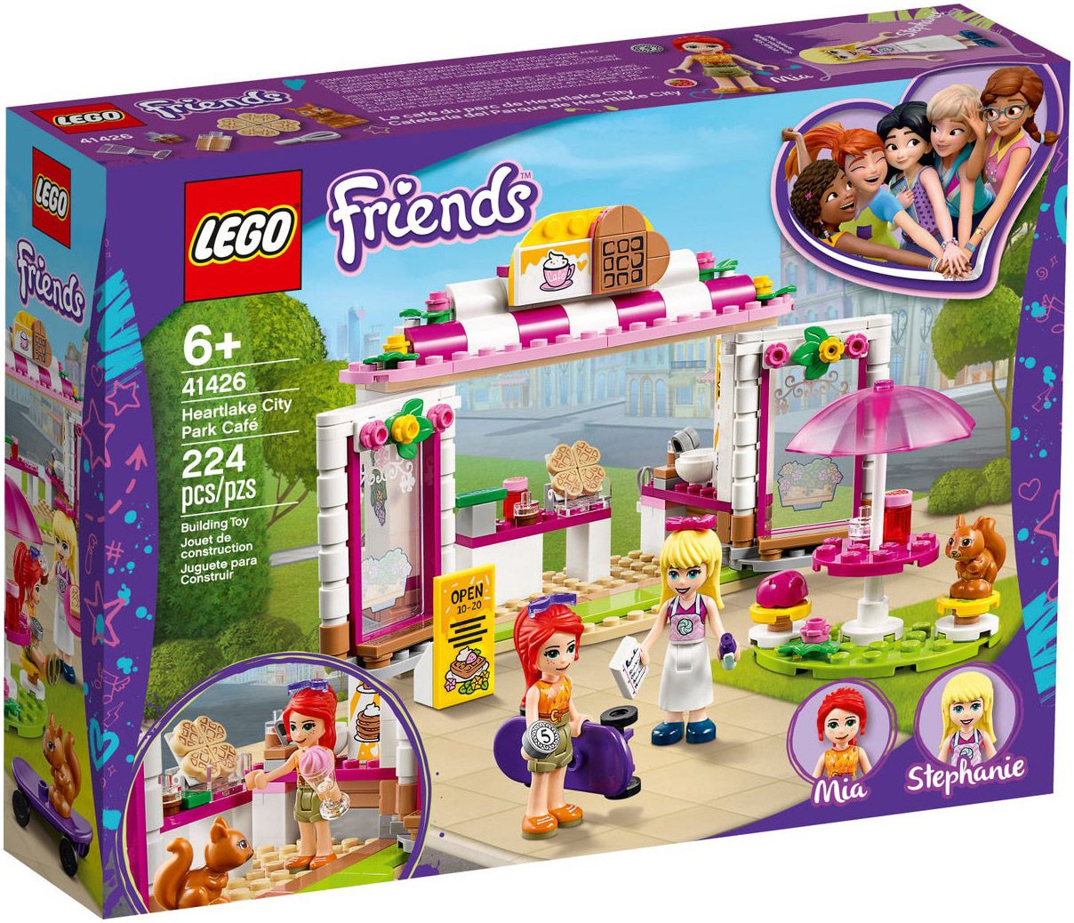 Lego Friends - Le Café Du Parc De Heartlake City - 41426