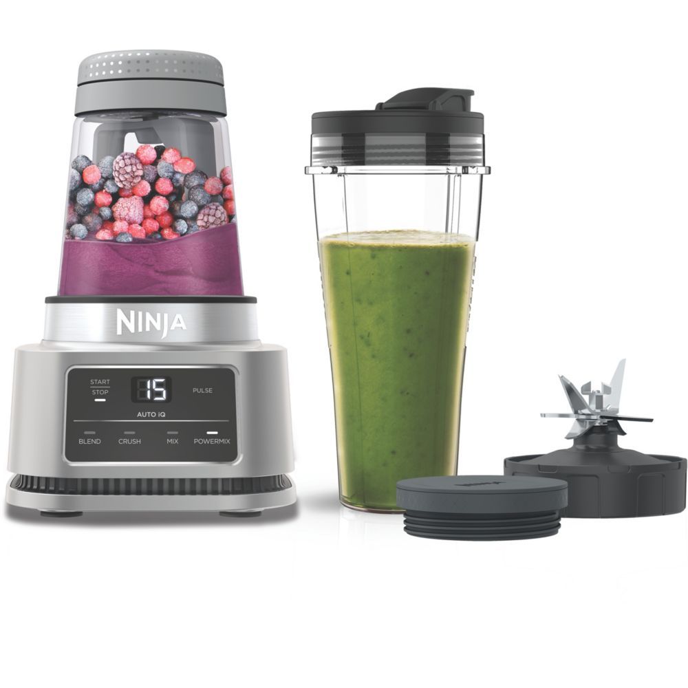 Blender 2 en 1 Ninja Foodi Power Nutri CB100EU NINJA Moteur Smart Torque Bol 400ml gobelet 700ml - vue 2