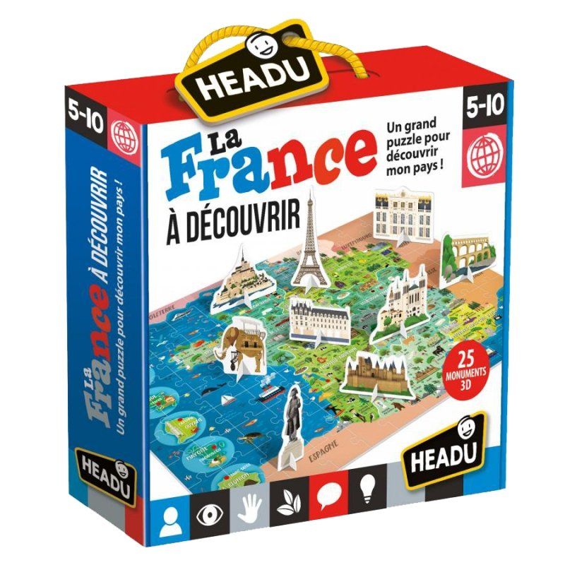 Jeu de culture générale Headu La France à découvrir - vue 2