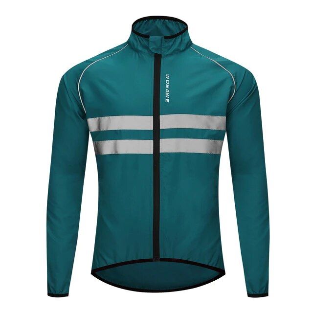 Veste De Cyclisme Coupe-Vent Veste De Vélo Homme Coupe-Vent Vélo Cycle Imperméable Vtt Vent Manteau Jersey Coupe-Vent Équitation