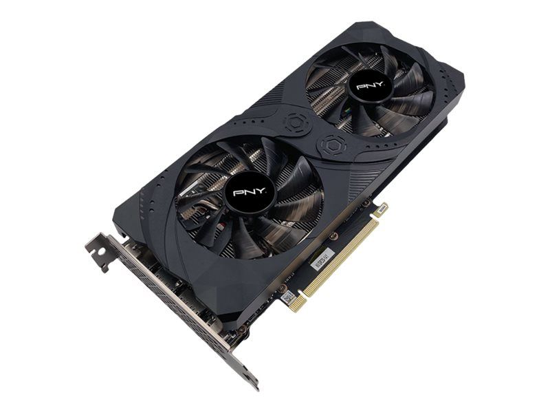 PNY GeForce RTX 3060 Ti - UPRISING Dual Fan Edition - carte graphique - GF RTX 3060 Ti - 8 Go GDDR6 - PCIe 4.0 x16 - HDMI, 3 x DisplayPort