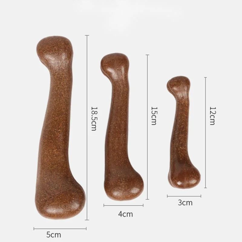 Sophia-Jouets À Mâcher Pour Animaux De Compagnie,Jouets Anti-Morsure Pour Chiots,Indecypbuckle,Naturel,Non Toxique,Petit,Moyen,Grand Chien,Jeu À Mâcher Dentaire - Type Brown 1pcs-S 12cm