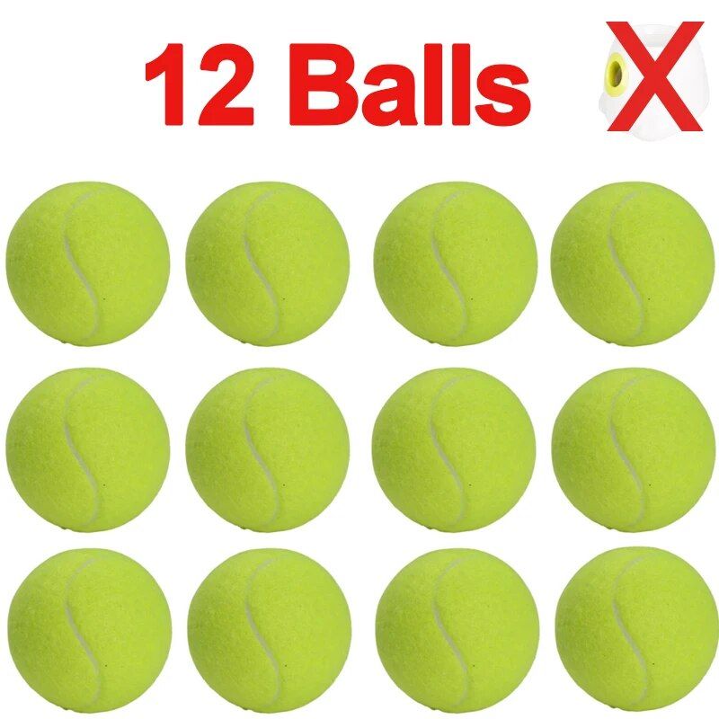 Jouet Coule De Tennis Pour Animaux De Compagnie,Balle À Mâcher Pour Chien,Lancer,Balle Haute Rebondisnoyaux Pour Enfants,Fournitures Pour Animaux De Compagnie,Accessoires Pour Chiots - Type 12 Balls